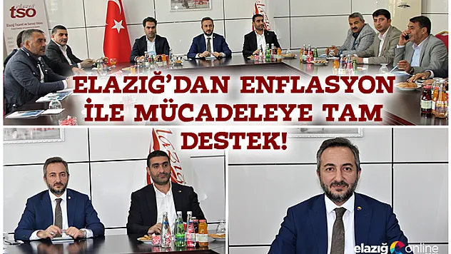 Elazığ'dan enflasyonla topyekun mücadeleye destek!