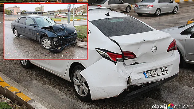 Elazığ'da trafik kazası: 4 yaralı