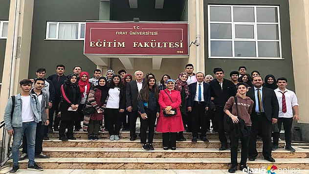 Fatih Anadolu Lisesi Öğrencileri, Fırat Üniversitesi'ni Gezdi