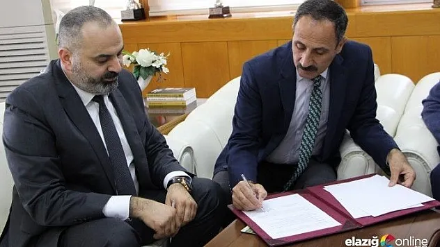 Fırat Üniversitesi'nde eğitim ve projelere destek protokolü