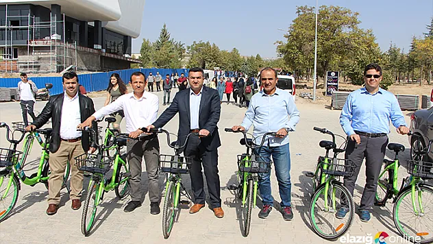 Fırat Üniversitesinde yerli yazılımla &quotPaylaşımlı Bisiklet&quot dönemi