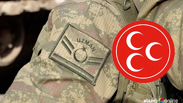 MHP'den uzman jandarmalarla ilgili kanun teklifi