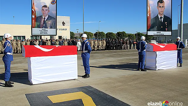 Tunceli şehitleri törenle memleketlerine uğurlandı