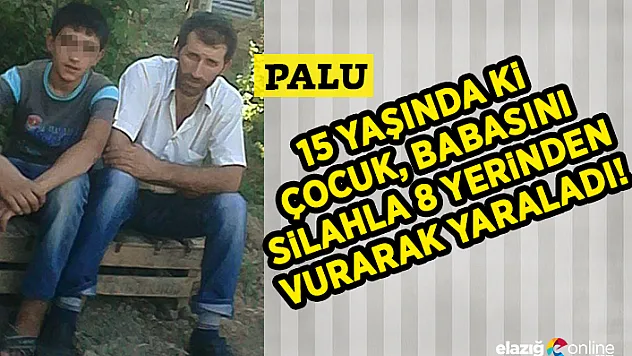 15 yaşındaki çocuk, babasını vurdu!