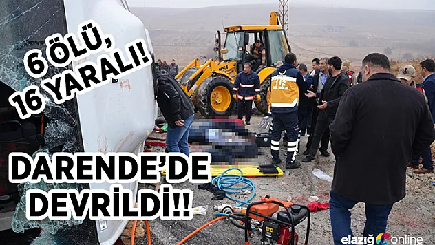 Cenaze yolunda feci kaza!