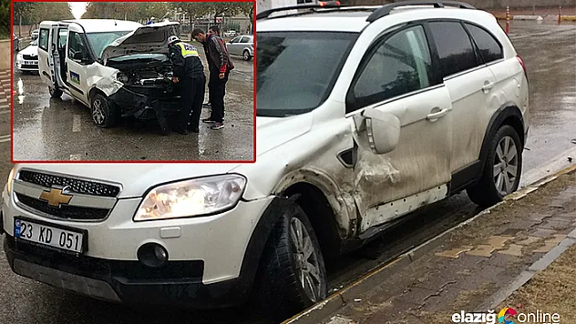 Elazığ'da trafik kazası: 4 yaralı