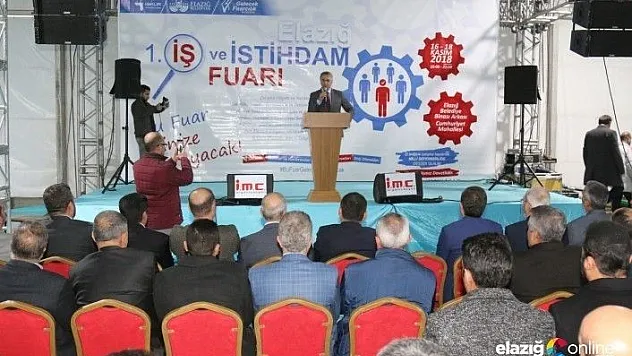 'Elazığ 1. İş ve İstihdam Fuarı' Açıldı