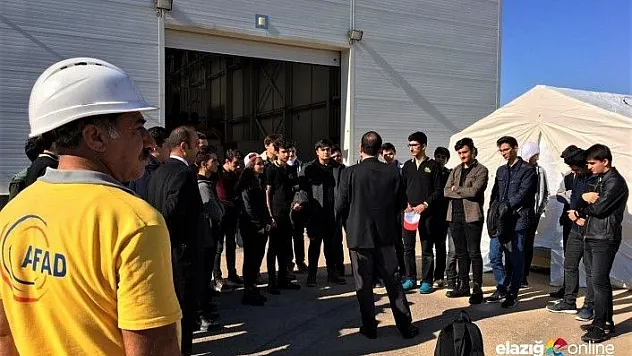 Elazığ AFAD'tan Öğrencilere Bilgilendirme