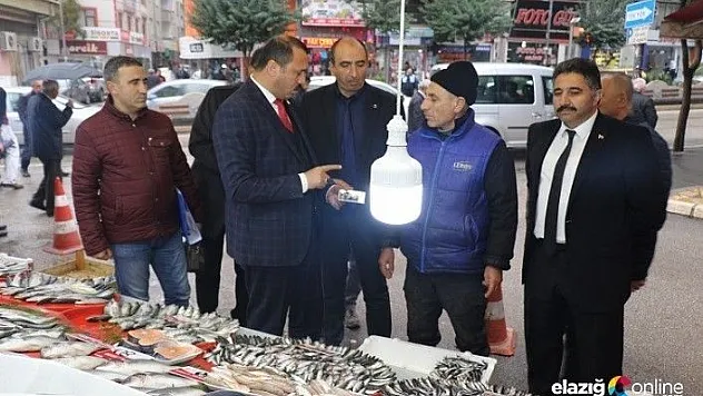 Elazığ'da balıkçılar denetleniyor