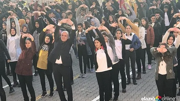 Elazığ'da öğrencilere "Fiziksel Aktivite" etkinliği