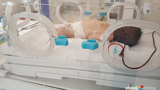 Elazığ'da yeni doğan bebeğe makat yapıldı