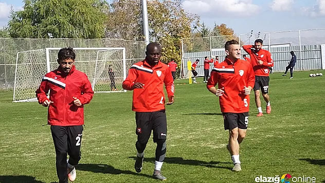 Elazığspor'da Eskişehirspor maçı hazırlıkları sürüyor