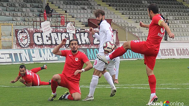 Elaziz Belediyespor ile Çatalcaspor berabere kaldı