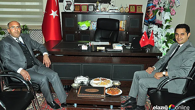 Kaymakam Murat'tan Başkan Ulaş'a Ziyaret