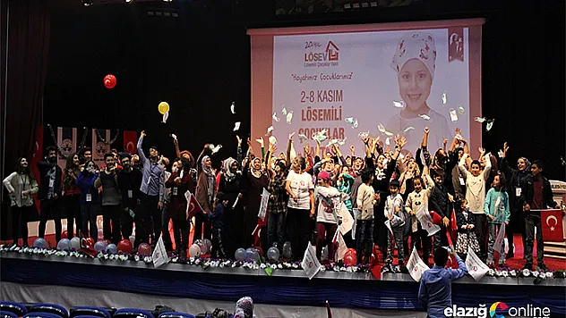 Lösemili çocuklar, maske attı