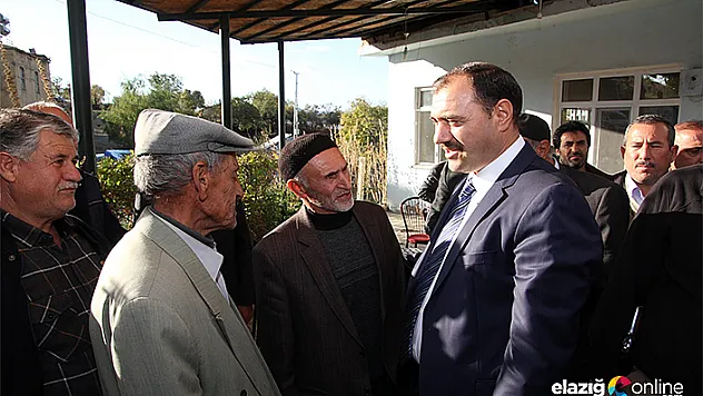 Vali GAKGO'dan Sarılı köyüne yol müjdesi