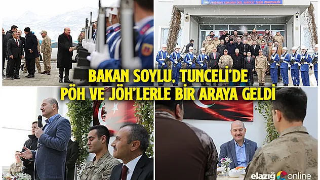 Bakan Soylu: &quotTunceli terörle mücadelede destan yazdı&quot