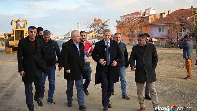 Başkan Yanılmaz çalışmaları yerinde inceledi
