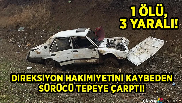 Elazığ-Bingöl Yolunda Kaza!