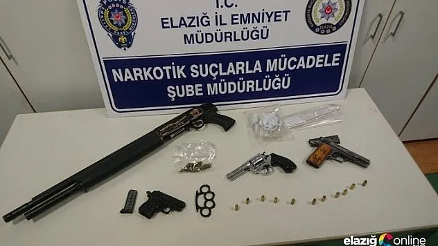 Elazığ'da uyuşturucu operasyonu!