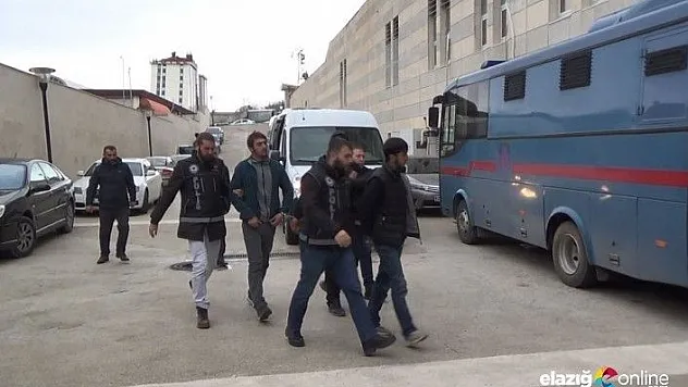 Elazığ'da uyuşturucu tacirlerine operasyon:4 tutuklama