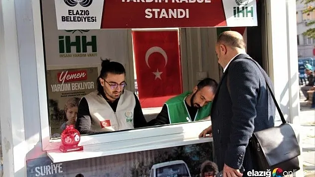 Elazığ'dan, Yemen'e yardım kampanyası