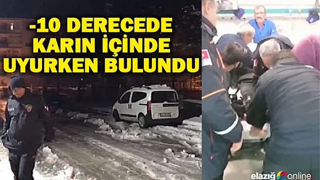 Kaybolan çocuk donmak üzereyken bulundu!