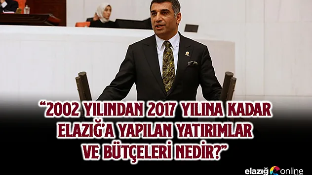 Milletvekili Erol, 6 bakanlığa soru önergesi verdi