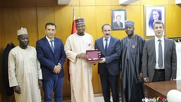 Nijeryalı heyet, Fırat Üniversitesi'ni gezdi