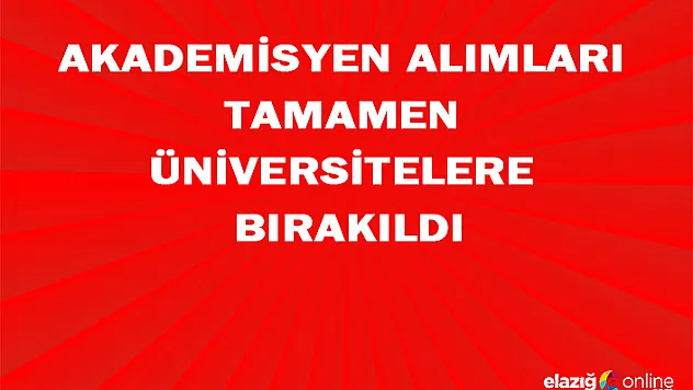 YÖK'ten Üniversitelere Yetki Devri