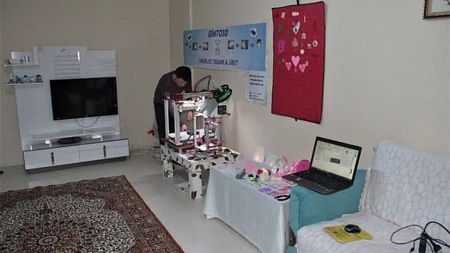 3 boyutlu yazıcı üretip, ekonomik kazanç elde etmeye başladı