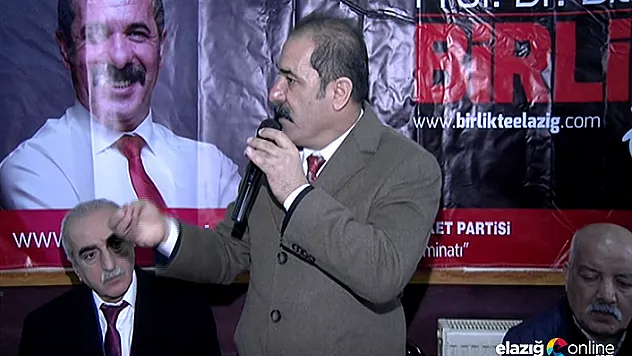 ÇOBAN &quotBiz 1 Milyon Elazığlının Belediye Başkanı Olacağız&quot