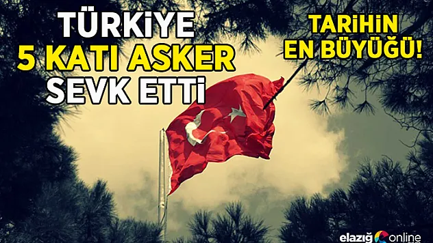 Cumhuriyet tarihinin en büyük operasyonu