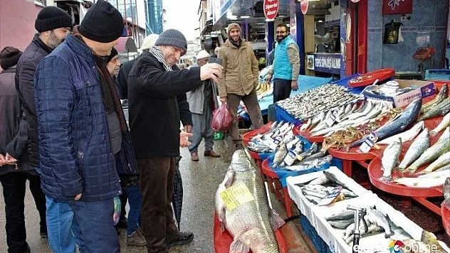 Elazığ'da bu kez de 1 metre 64 santimlik 84 kilo turna yakalandı!