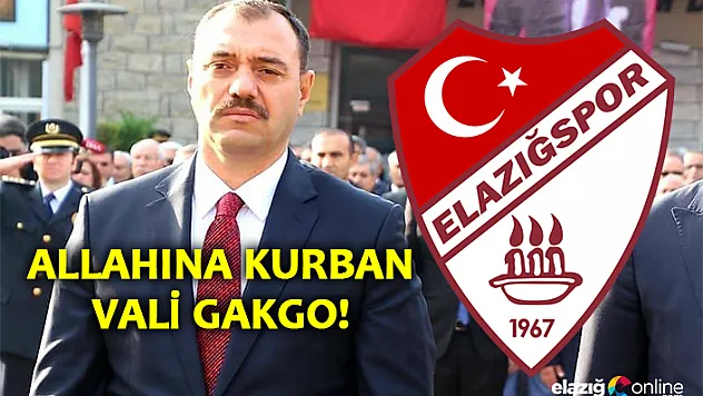 Elazığ seninle gurur duyuyor!
