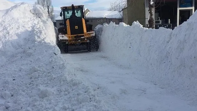 Elazığ'da kar ve tipi 249 köy yolunu ulaşıma kapattı
