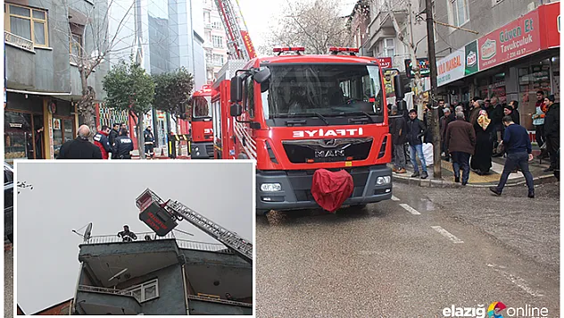 Harput Caddesi'nde Yangın!