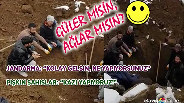 Kaçak kazıcılara jandarmadan suçüstü