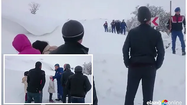 Kar nedeniyle öğrenciler mahsur kaldı, jandarma ekipleri yetişti