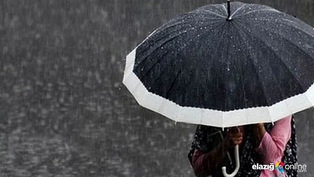Meteorolojiden Elazığ ve 4 il için uyarı!