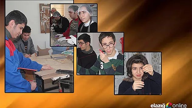 Özel öğrenciler, meslek öğrenip hayata atılıyor