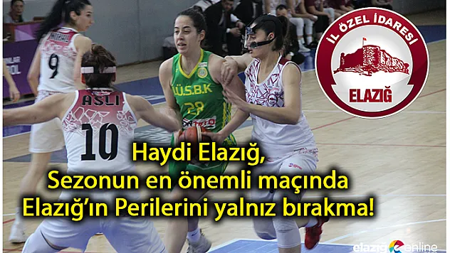 Sezonun en önemli maçına taraftarlar bekleniyor!