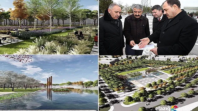 Vali Kaldırım Millet Bahçesi'nin yapılacağı alanı inceledi