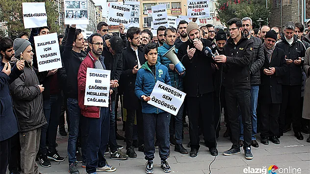 Elazığ'da Mısır'daki idamlara tepki