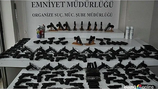 Elazığ'da silah kaçakçılığı operasyonu