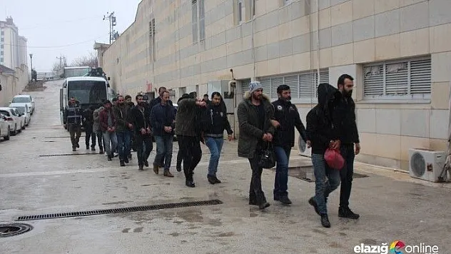 Elazığ'da sosyal medyadan PKK/KCK propagandasına 12 gözaltı