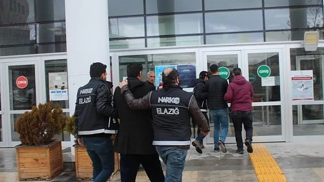 Elazığ'da uyuşturucu operasyonu