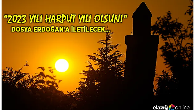 &quot2023 Yılı, Harput Yılı&quot proje dosyası Erdoğan'a sunulacak