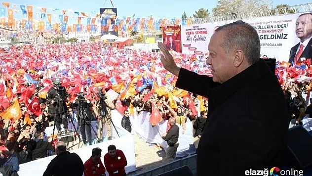 Cumhurbaşkanı Erdoğan'da Elazığ'da Konuştu!