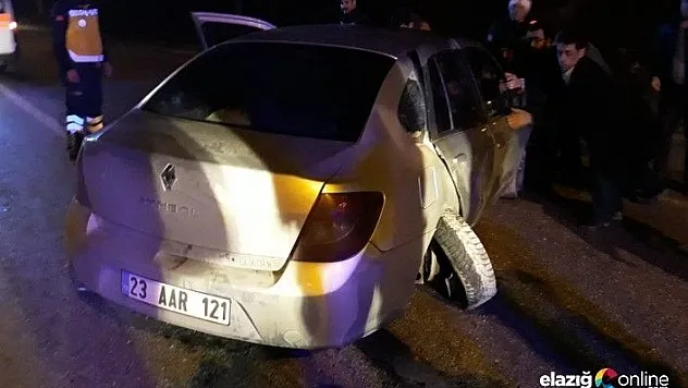Elazığ'da Gözeli Mevkiinde trafik kazası